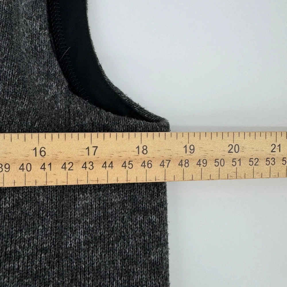 Polo Ralph Lauren Performance Full Zip Fleece‎ Vest Men S Gray Heather Knit Zip